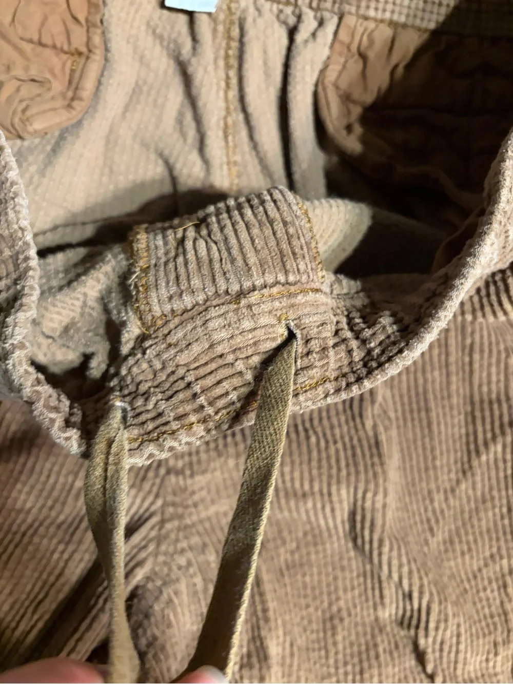 Men's Brown Corduroy Pants - Casual Relaxed Fit 100% cotton